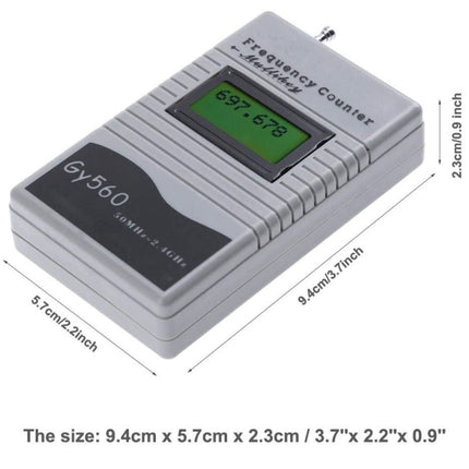 GY560 Portable Handheld Frequency Meter Walkie-talkie Frequency Measurement Tool-garmade.com