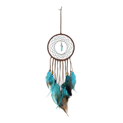 Retro Life Tree Dream Catcher Wall Hanging Decoration, Specification:Finished Product-garmade.com