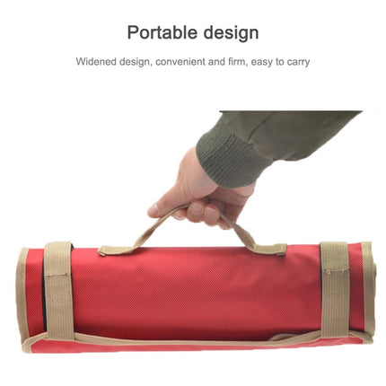 Outdoor Camp Nail Storage Bag Portable Simple Portable Tool Kit Tent Nail Storage Bag(Red)-garmade.com
