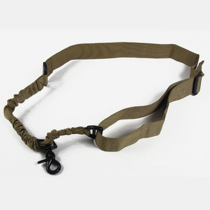 Nylon Adjustable Multi Function Sling Strap Hunting Supplies Belt(Black)-garmade.com