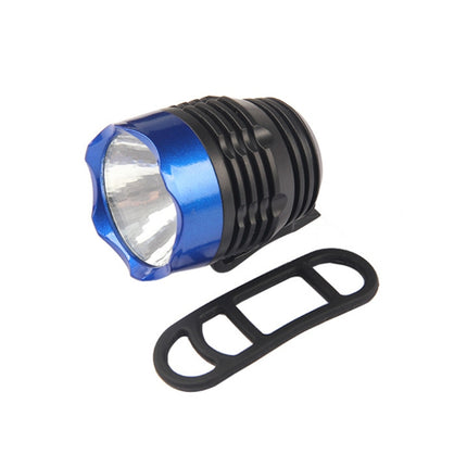 Cycling Q5 LED 3 Modes Front Light Headlamp Headlight Torch Waterproof for Mountain Road Bike(Black Blue)-garmade.com