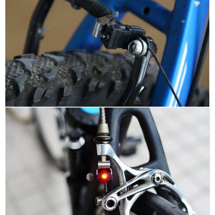 Mini Brake Bike Light Universal Mount Tail Rear Cycling LED Light High Brightness Waterproof Cycling Accessories-garmade.com