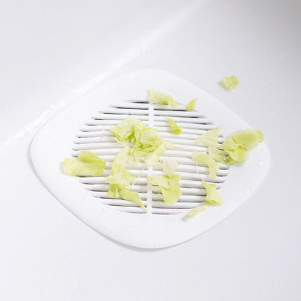 Square Sink Filter Bathroom Anti-hair Toilet Floor Drain Cover Home Kitchen Sewer Pool Filter(Light Blue)-garmade.com