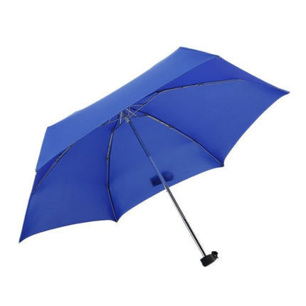 Mini Capsule Pocket Umbrella Windproof Foldable Travel Compact Umbrella(Blue)-garmade.com