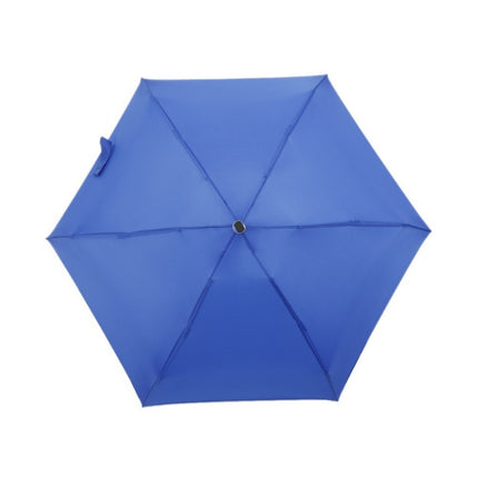 Mini Capsule Pocket Umbrella Windproof Foldable Travel Compact Umbrella(Blue)-garmade.com