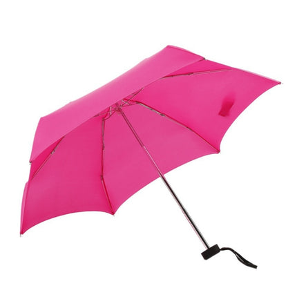 Mini Capsule Pocket Umbrella Windproof Foldable Travel Compact Umbrella(Red)-garmade.com