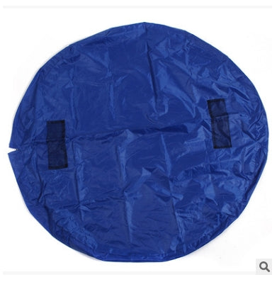 Portable Kids Toy Storage Bag Fashion Practical Drawstring Pouch, Size:150cm(Blue)-garmade.com