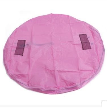 Portable Kids Toy Storage Bag Fashion Practical Drawstring Pouch, Size:150cm(Pink)-garmade.com