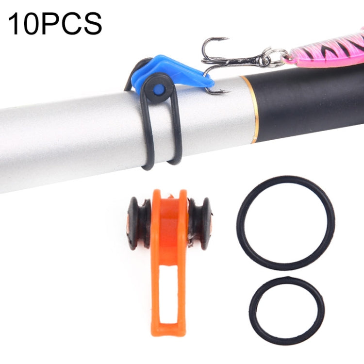 fishing rod hook holder 10 PCS/Bag Plastic Fishing Hook Keeper for Fishing Rod Pole Fishing Lu – Garmade