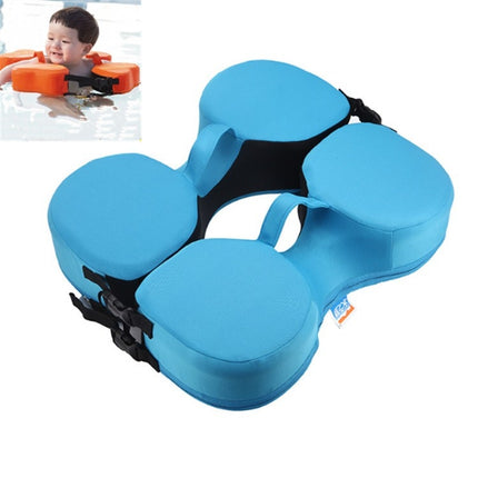 Swimming Ring Free Inflatable Children Armpit Ring Arm Ring Swimming Equipment for 0-3 Years Old Babies, Size: 39 x 16 x 10cm(Blue)-garmade.com
