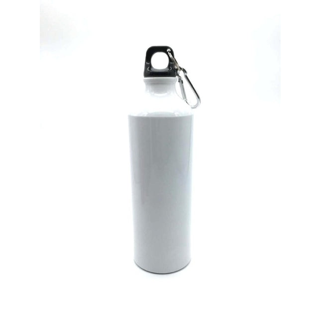 Aluminum Outdoor Sports Water Bottle Portable Mountaineering Bottle Riding Water Bottle, Capacity:500ml(White)-garmade.com