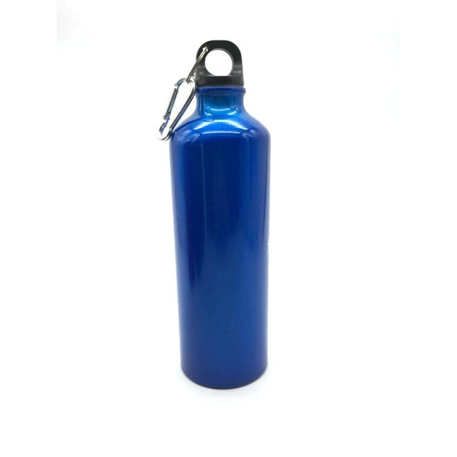 Aluminum Outdoor Sports Water Bottle Portable Mountaineering Bottle Riding Water Bottle, Capacity:600ml(Blue)-garmade.com