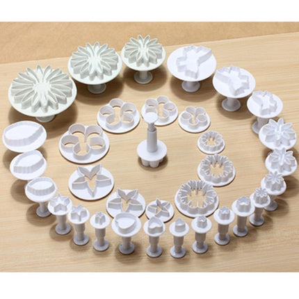 Cake Decorating Tools Fondant Plunger Cutters Biscuit Cake Mold Bakeware Accessories-garmade.com