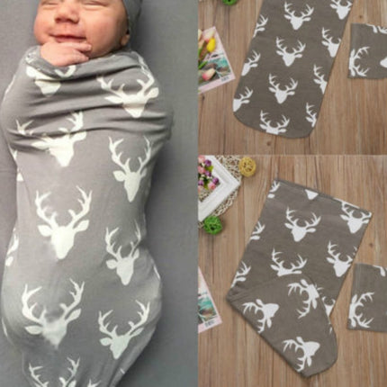 Newborn Infant Baby Sleeping Bag With Headband-garmade.com