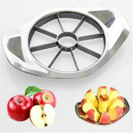 Stainless Steel Apple Cutter Slicer Vegetable Fruit Tools Kitchen Accessories Apple Slicer, Size:15x11cm-garmade.com