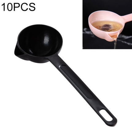 10 PCS Kitchen Household Oil Filter Spoon Oil Soup Separation Filter Crumb Filter Spoon Random Color Delivery-garmade.com