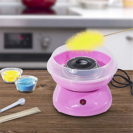Electric Cotton Candy Machine, Plug:EU(Pink)-garmade.com