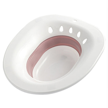 Squat-free Foldable Bidet Special Bathtub For Pregnant Women(Pink)-garmade.com