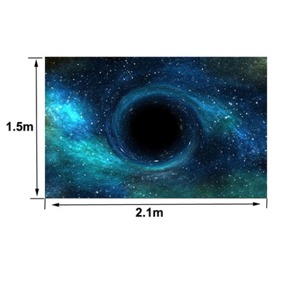 2.1m x 1.5m Black Hole Starry Sky Theme Party Children's Studio Photography Background Cloth(TK3)-garmade.com