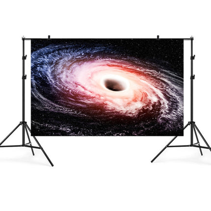 2.1m x 1.5m Black Hole Starry Sky Theme Party Children's Studio Photography Background Cloth(TK5)-garmade.com