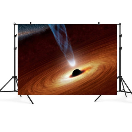 2.1m x 1.5m Black Hole Starry Sky Theme Party Children's Studio Photography Background Cloth(TK13)-garmade.com