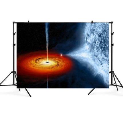 2.1m x 1.5m Black Hole Starry Sky Theme Party Children's Studio Photography Background Cloth(TK14)-garmade.com