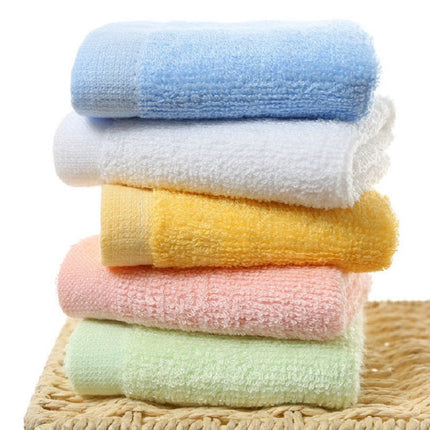 2 PCS Wood Fiber Small Square Dish Towel(Blue)-garmade.com