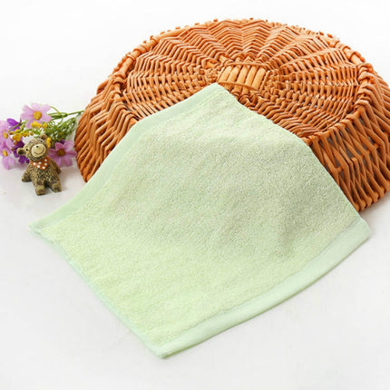 2 PCS Wood Fiber Small Square Dish Towel(Green)-garmade.com