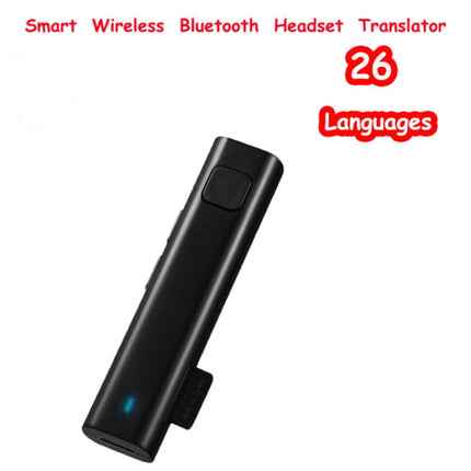 Intelligent Voice Translation Stereo Headset Supports TF Card Bluetooth Receiver(White)-garmade.com