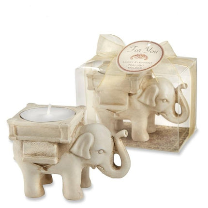 Retro Elephant Tea Light Candle Holder Candlestick Wedding Home Decor Crafts Tea Light Holders Tea Light Holder-garmade.com
