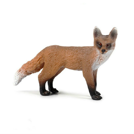 Solid Simulation Wild Animal Toy Fox Model, Specification:M-638 Little Fox-garmade.com