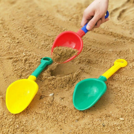Beach Shovel Toy Sand Digging Tool Children Play Snow Shovel(Yellow)-garmade.com