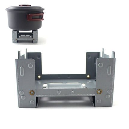 2 PCS Outdoor Picnic Stove Solid Fuel Stove Portable Stove Without Pot-garmade.com