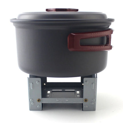 2 PCS Outdoor Picnic Stove Solid Fuel Stove Portable Stove Without Pot-garmade.com