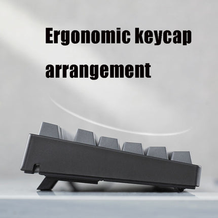 Rapoo V860 Desktop Wired Gaming Mechanical Keyboard, Specifications:61 Keys(Tea Shaft)-garmade.com