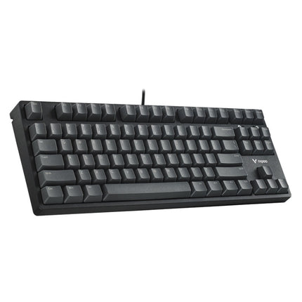 Rapoo V860 Desktop Wired Gaming Mechanical Keyboard, Specifications:87 Keys(Red Shaft)-garmade.com