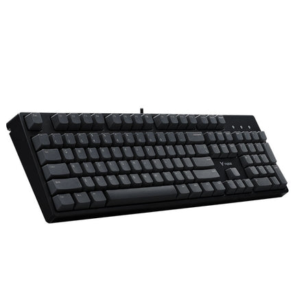 Rapoo V860 Desktop Wired Gaming Mechanical Keyboard, Specifications:104 Keys(Black Shaft)-garmade.com