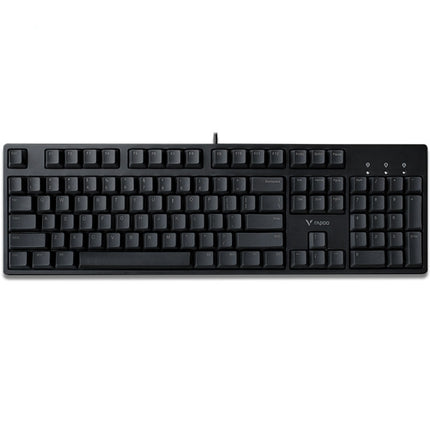 Rapoo V860 Desktop Wired Gaming Mechanical Keyboard, Specifications:104 Keys(Green Shaft)-garmade.com