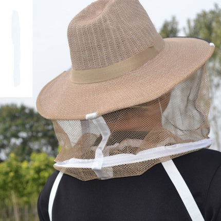 Breathable Thicken Network Beekeeping Protective Cap-garmade.com