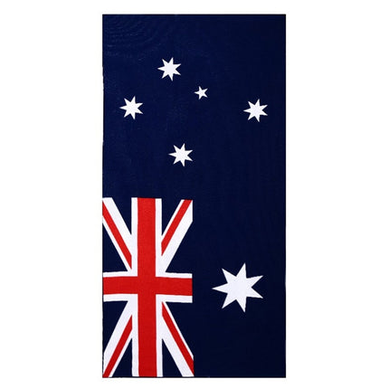 Summer Beach Towel Absorbent Microfiber Bath Towels Adult Quicky-dry Camping Large Swimming Shower Yoga Sport Towels(Australian Flag)-garmade.com