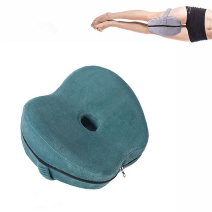 Leg Shaping Apple Pillow Memory Breathable Knee Pillow(Lake Blue)-garmade.com