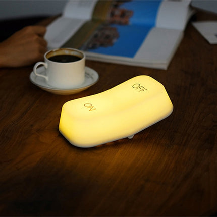 Gravity Sensor Switch Bedside Night Light Atmosphere Lamp Table Lamp(Yellow)-garmade.com