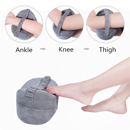 Pregnant Women Comfortable Anti-pressure Knee Pillow Cushion Yoga Legs Pillows(Grey)-garmade.com