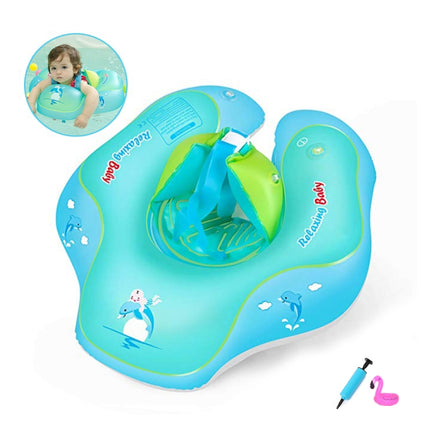 0.3mm PVC Baby Swimming Inflatable Wear-resistant Swimming Circle(L)-garmade.com
