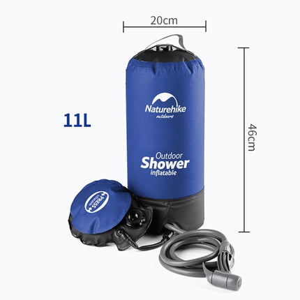 11L Outdoor Camping Hiking PVC Portable Take a Shower Water Tank Water Bag Shower-garmade.com