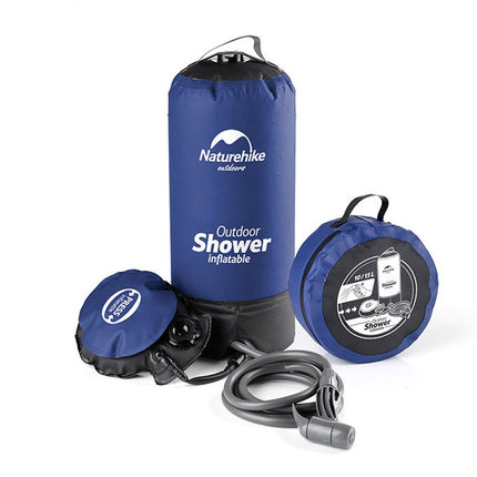 11L Outdoor Camping Hiking PVC Portable Take a Shower Water Tank Water Bag Shower-garmade.com