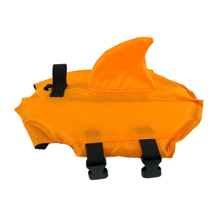 Summer Pet Life Jacket Dog Safety Clothes Dogs Swimwear Pets Safety Swimming Suit, Size:M(Yellow)-garmade.com