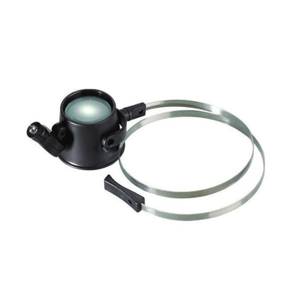 15X LED Lighted Hands-free Eye-Loupe Head Band Watch Repair Magnifier-garmade.com
