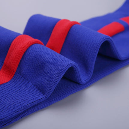 Thick Non-Slip High Knee Socks Breathable Comfortable Wear-Resistant Man Football Socks(Orange)-garmade.com