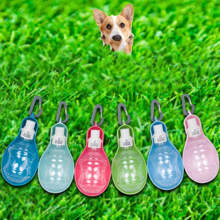 Dogs and Cats Portable Water Feeder Pet Kettle for Going Out(Pink)-garmade.com